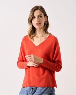 Absolut Cashmere Camille<DAMES V-Hals|Poncho'S