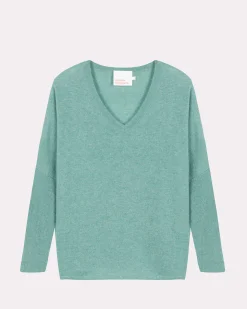 Absolut Cashmere Camille<DAMES V-Hals|Poncho'S