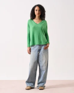 Absolut Cashmere Camille<DAMES V-Hals|Poncho'S