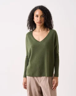 Absolut Cashmere Camille<DAMES V-Hals|Poncho'S