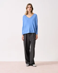 Absolut Cashmere Camille<DAMES V-Hals|Poncho'S