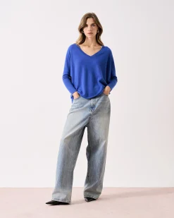 Absolut Cashmere Camille<DAMES V-Hals|Poncho'S