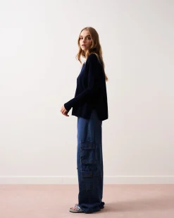 Absolut Cashmere Camille<DAMES V-Hals|100% Kasjmier