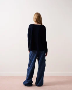 Absolut Cashmere Camille<DAMES V-Hals|100% Kasjmier