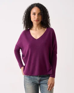 Absolut Cashmere Camille<DAMES V-Hals|Poncho'S