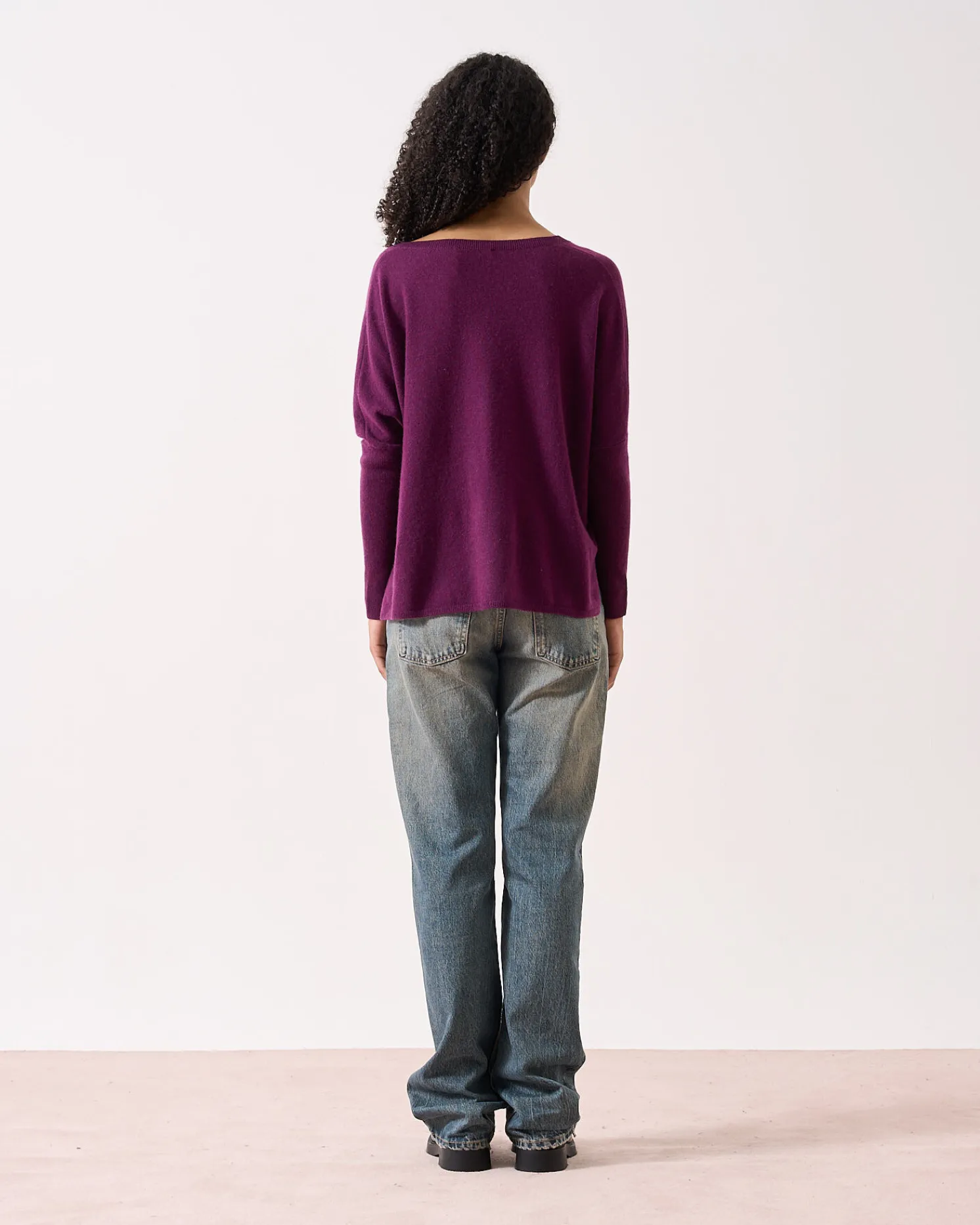 Absolut Cashmere Camille<DAMES V-Hals|Poncho'S