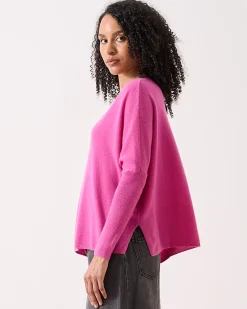 Absolut Cashmere Camille<DAMES V-Hals|Poncho'S
