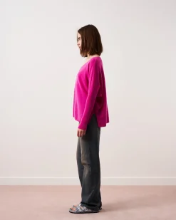 Absolut Cashmere Camille<DAMES V-Hals|Poncho'S