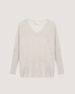Absolut Cashmere Camille<DAMES V-Hals|100% Kasjmier