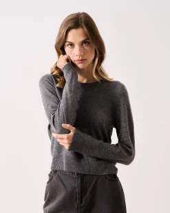 Absolut Cashmere Carlie<DAMES Ronde Hals|100% Kasjmier