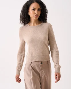 Absolut Cashmere Carlie<DAMES Ronde Hals|100% Kasjmier