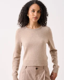 Absolut Cashmere Carlie<DAMES Ronde Hals|100% Kasjmier