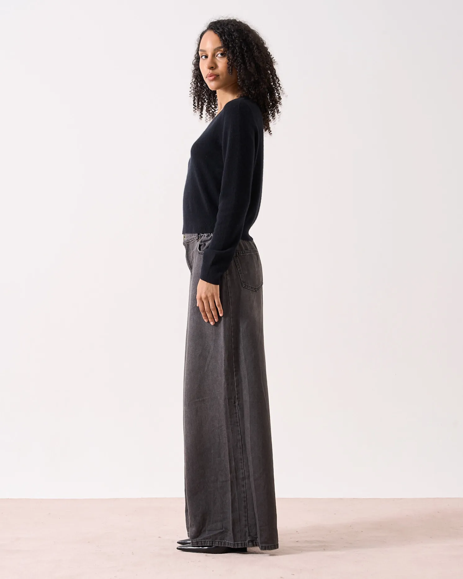 Absolut Cashmere Carlie<DAMES Ronde Hals|100% Kasjmier