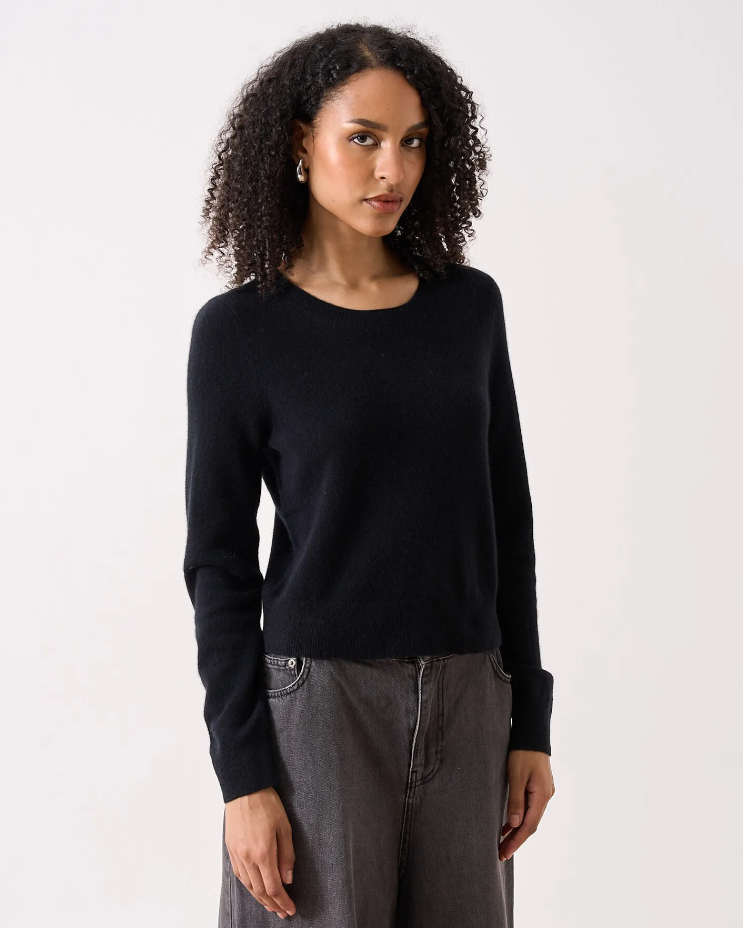 Absolut Cashmere Carlie<DAMES Ronde Hals|100% Kasjmier
