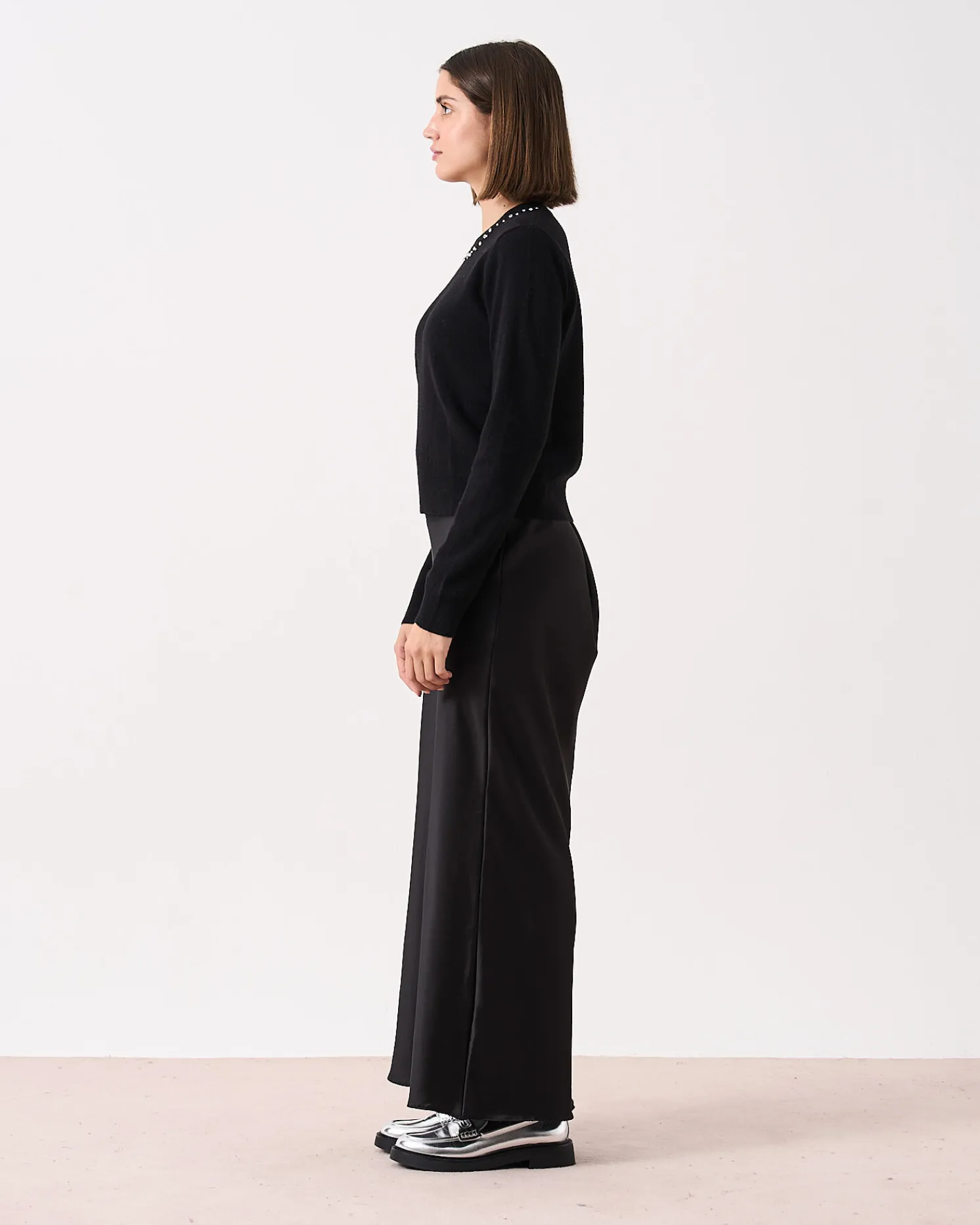 Absolut Cashmere Carlie Sparkles<DAMES Ronde Hals