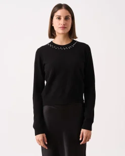 Absolut Cashmere Carlie Sparkles<DAMES Ronde Hals