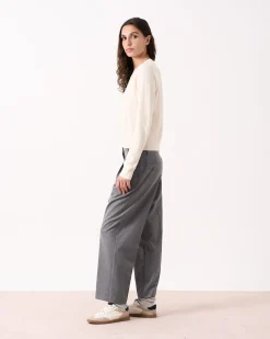 Absolut Cashmere Carlie Sparkles<DAMES Ronde Hals