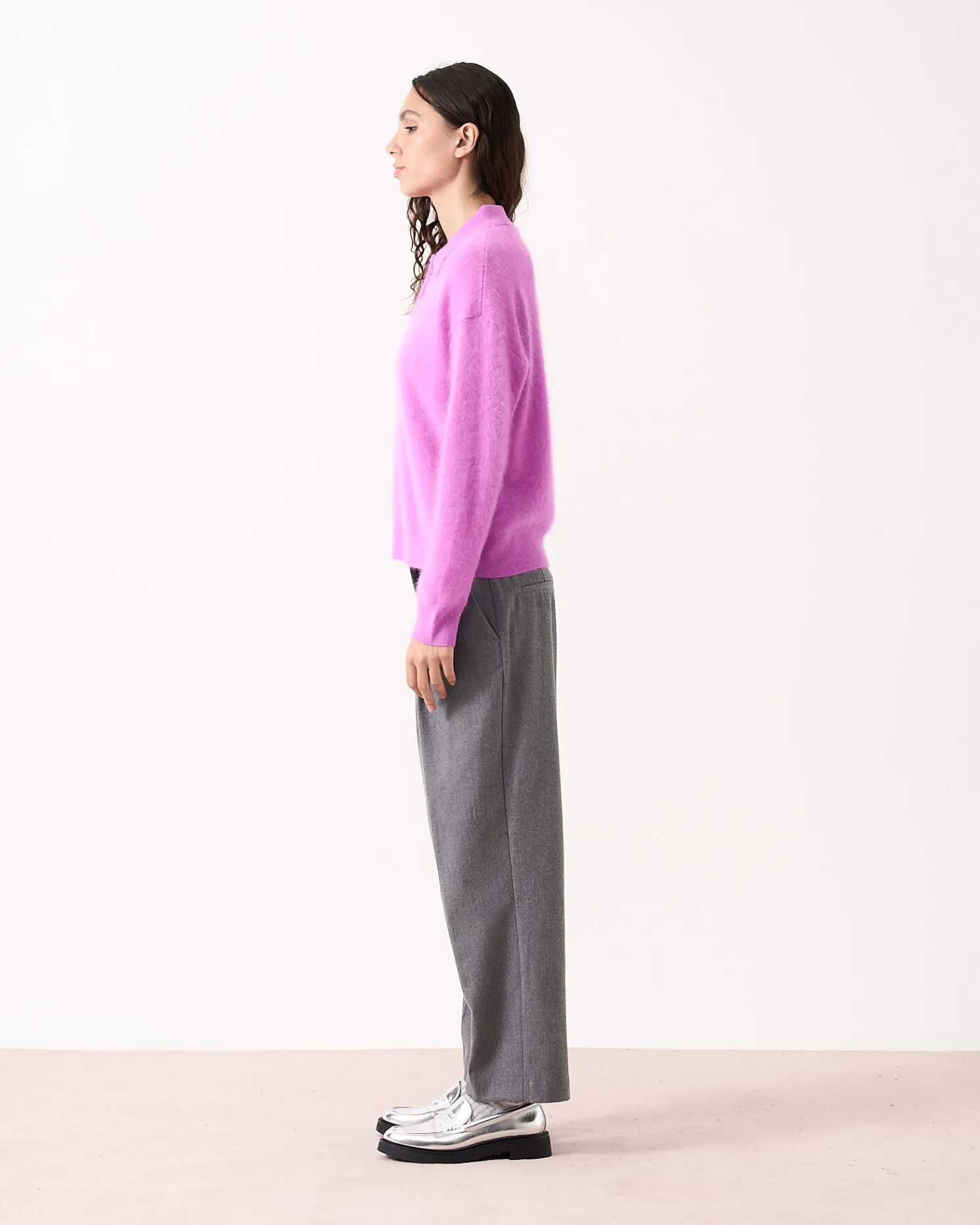 Absolut Cashmere Cashel<DAMES V-Hals|100% Kasjmier