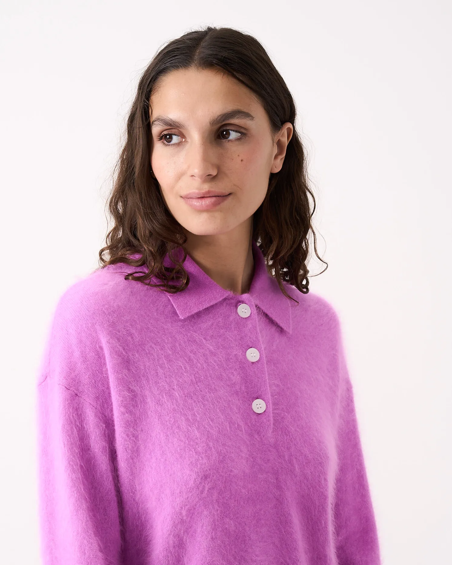 Absolut Cashmere Cashel<DAMES V-Hals|100% Kasjmier