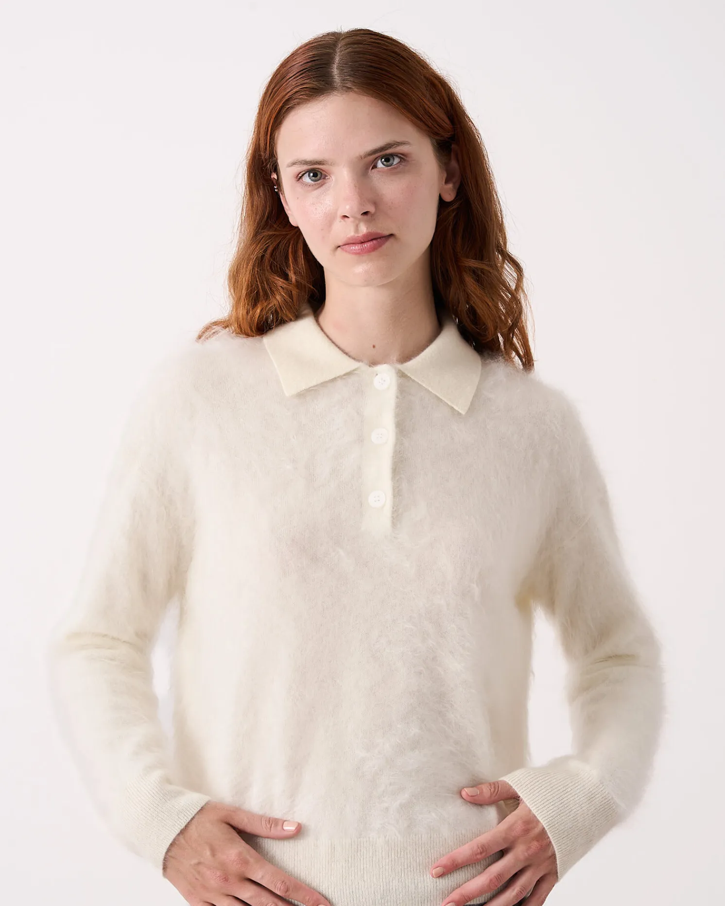 Absolut Cashmere Cashel<DAMES V-Hals|100% Kasjmier
