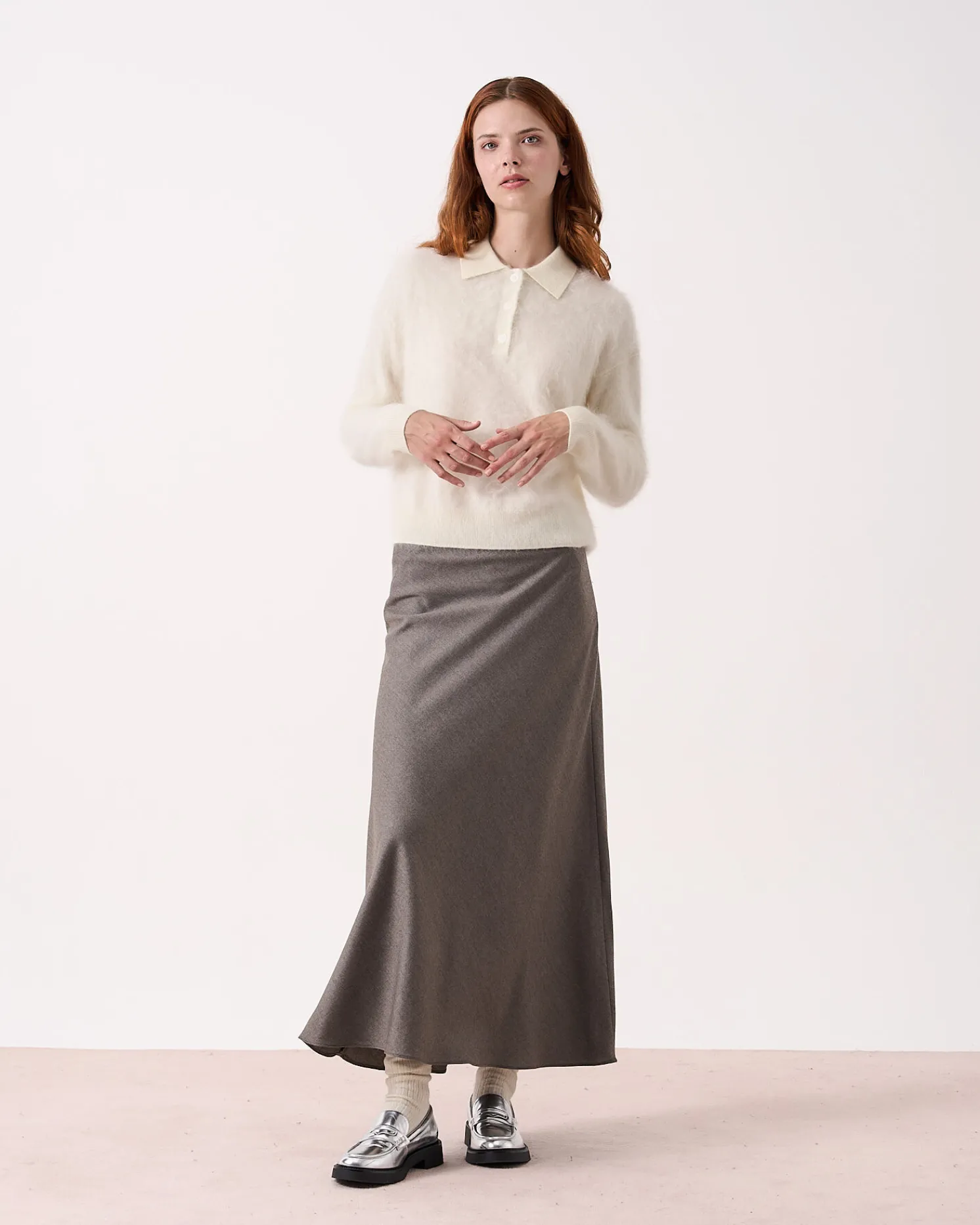 Absolut Cashmere Cashel<DAMES V-Hals|100% Kasjmier