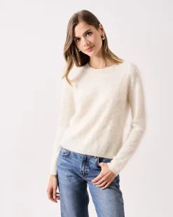 Absolut Cashmere Clare<DAMES Ronde Hals|100% Kasjmier