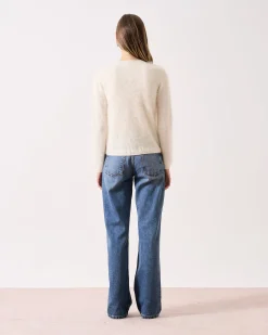 Absolut Cashmere Clare<DAMES Ronde Hals|100% Kasjmier