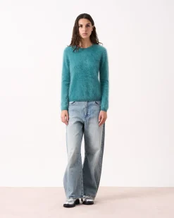 Absolut Cashmere Clare<DAMES Ronde Hals|100% Kasjmier