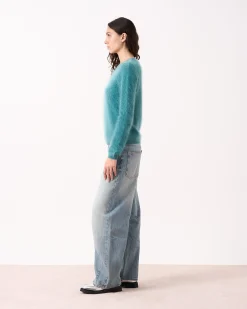 Absolut Cashmere Clare<DAMES Ronde Hals|100% Kasjmier