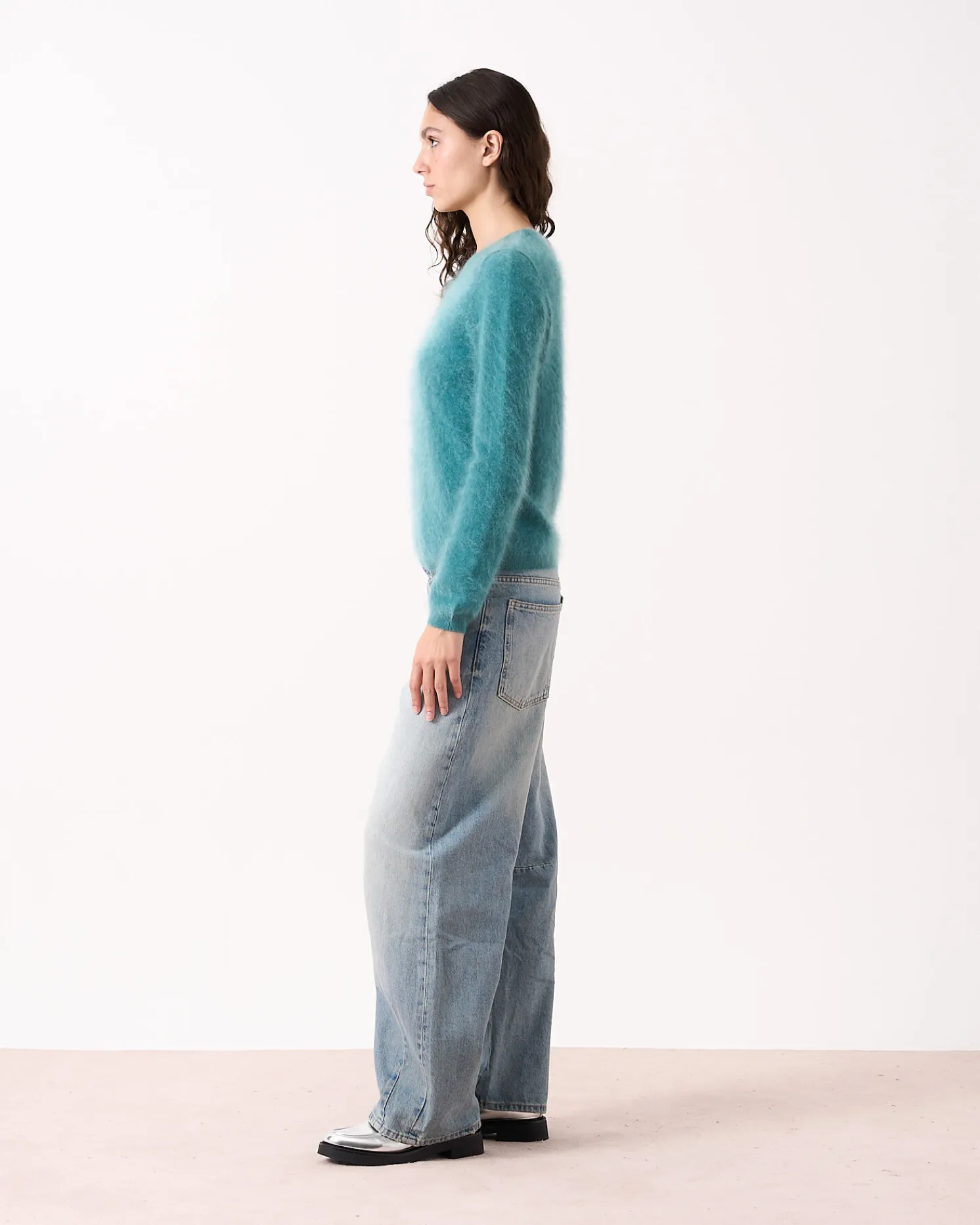 Absolut Cashmere Clare<DAMES Ronde Hals|100% Kasjmier