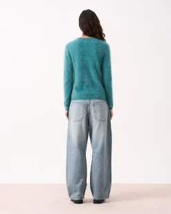 Absolut Cashmere Clare<DAMES Ronde Hals|100% Kasjmier