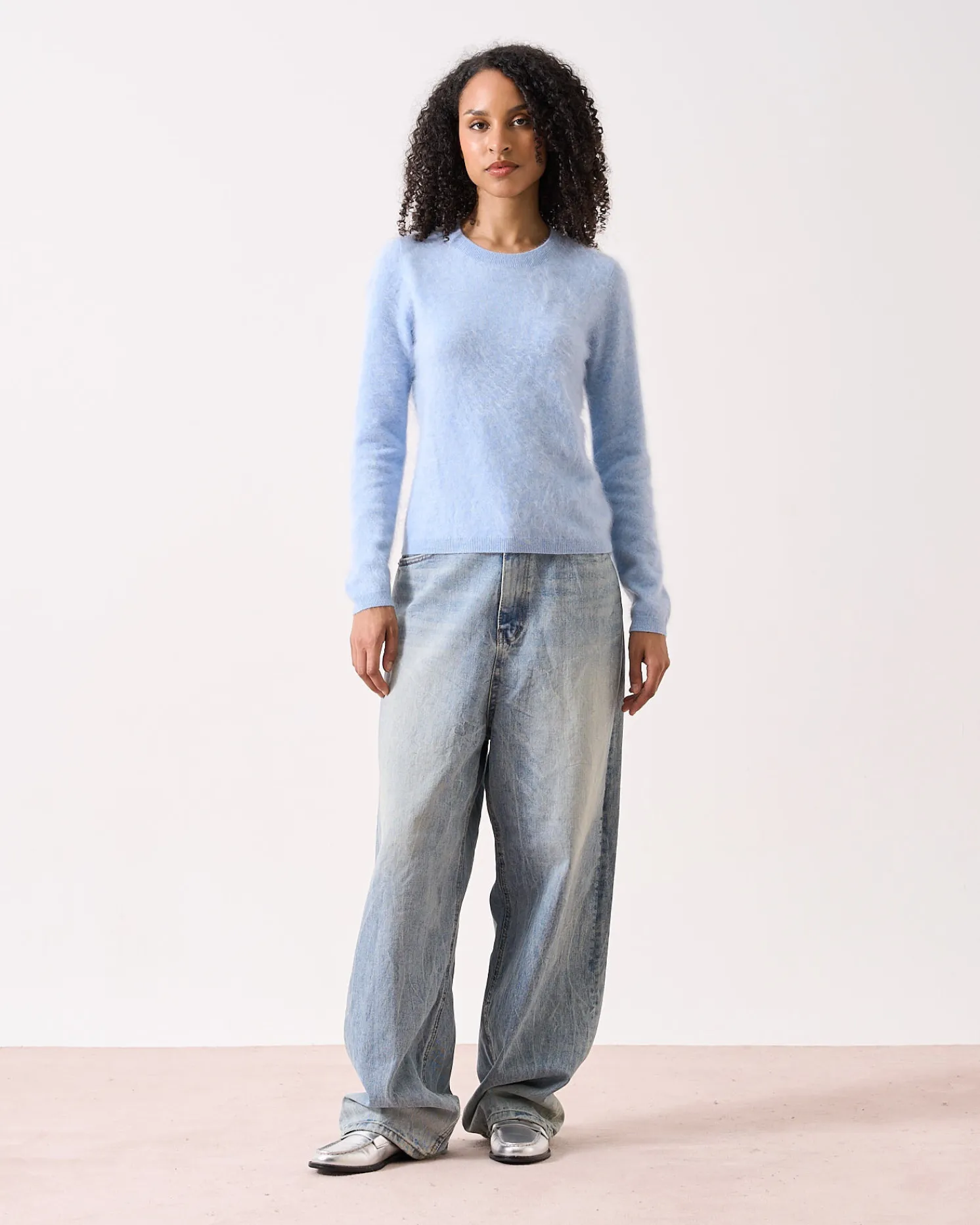 Absolut Cashmere Clare<DAMES Ronde Hals|100% Kasjmier