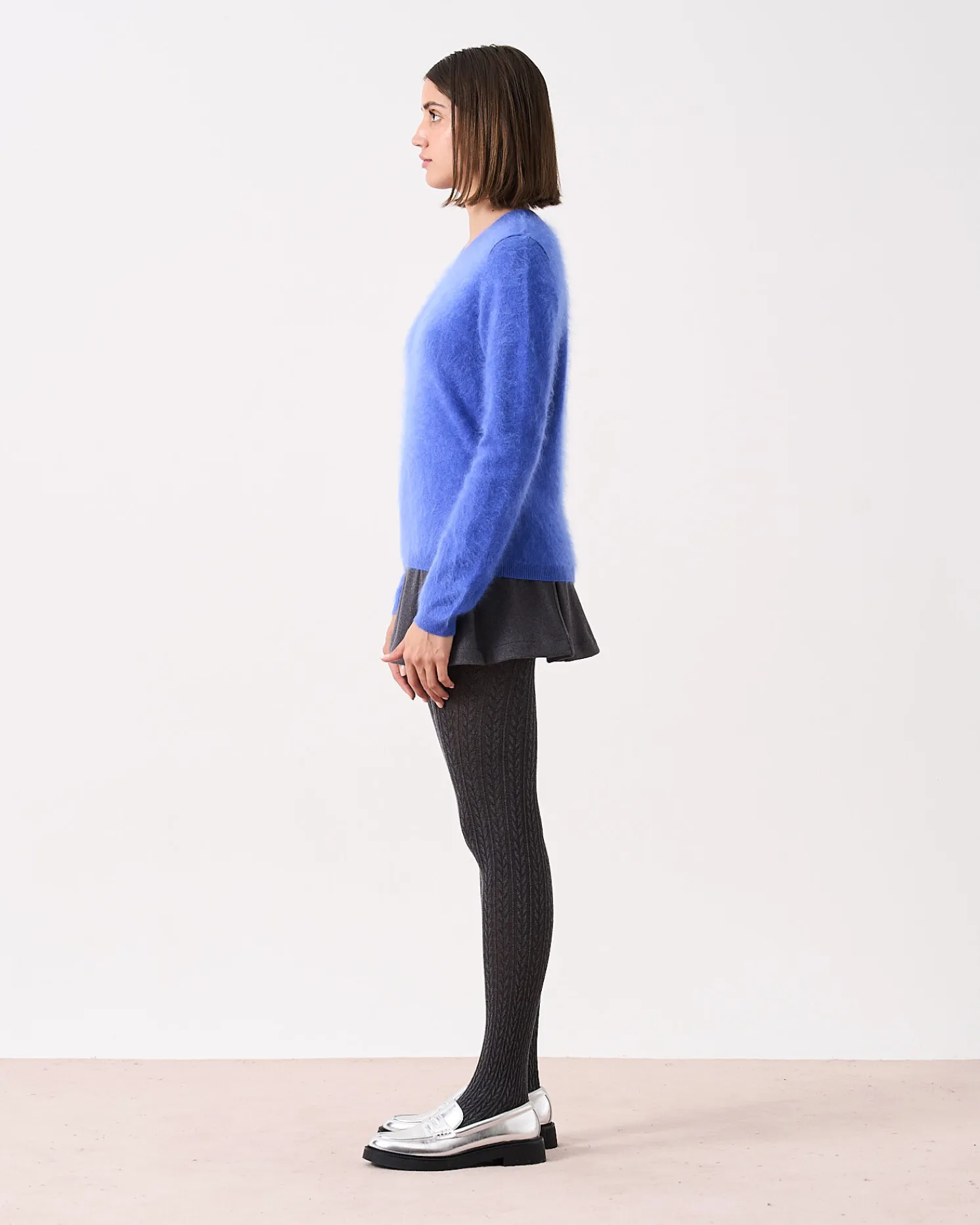 Absolut Cashmere Clare<DAMES Ronde Hals|100% Kasjmier
