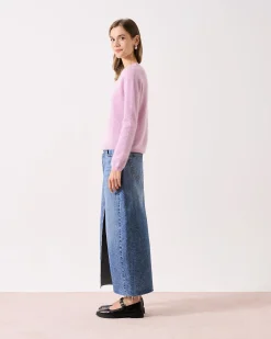 Absolut Cashmere Clare<DAMES Ronde Hals|100% Kasjmier
