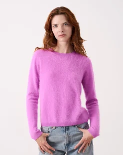 Absolut Cashmere Clare<DAMES Ronde Hals|100% Kasjmier