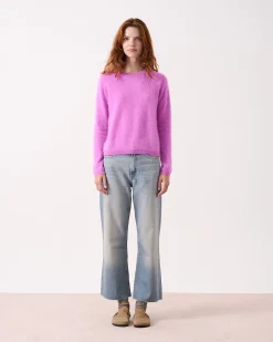 Absolut Cashmere Clare<DAMES Ronde Hals|100% Kasjmier