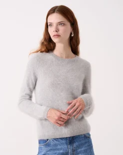 Absolut Cashmere Clare<DAMES Ronde Hals|100% Kasjmier