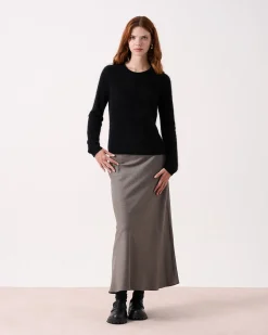 Absolut Cashmere Clare<DAMES Ronde Hals|100% Kasjmier