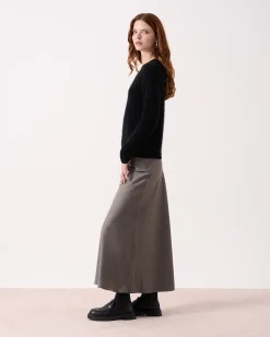 Absolut Cashmere Clare<DAMES Ronde Hals|100% Kasjmier