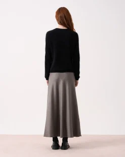 Absolut Cashmere Clare<DAMES Ronde Hals|100% Kasjmier