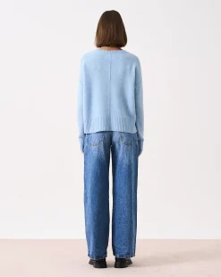 Absolut Cashmere Claudie<DAMES V-Hals|100% Kasjmier