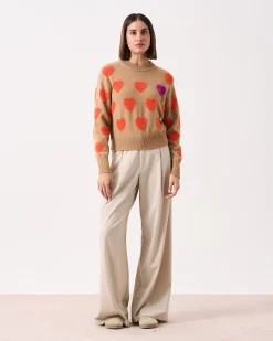 Absolut Cashmere Ditha<DAMES Ronde Hals