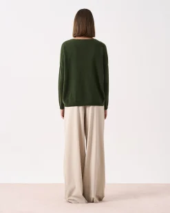 Absolut Cashmere Dunmore<DAMES V-Hals|100% Kasjmier