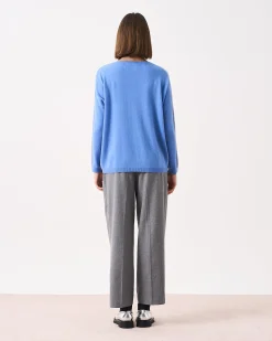 Absolut Cashmere Dunmore<DAMES V-Hals|100% Kasjmier
