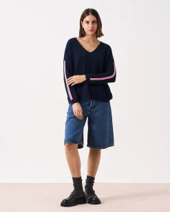 Absolut Cashmere Dunmore<DAMES V-Hals|100% Kasjmier