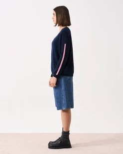 Absolut Cashmere Dunmore<DAMES V-Hals|100% Kasjmier