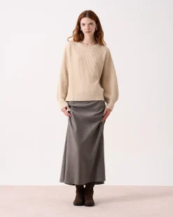 Absolut Cashmere Durham<DAMES Ronde Hals
