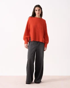 Absolut Cashmere Durham<DAMES Ronde Hals