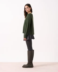 Absolut Cashmere Durham<DAMES Ronde Hals