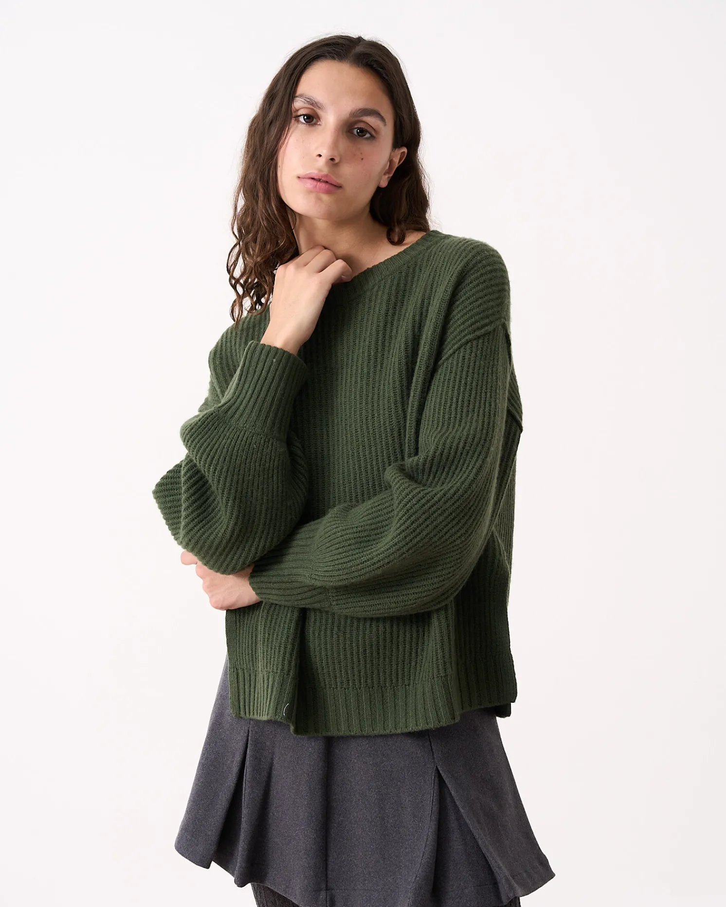 Absolut Cashmere Durham<DAMES Ronde Hals